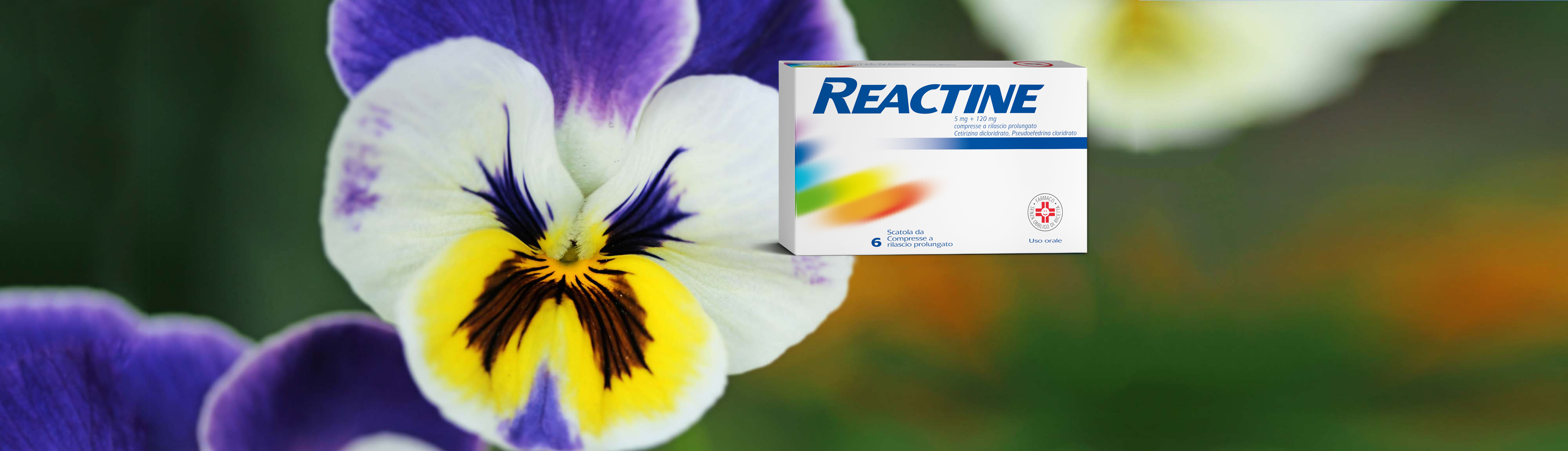 REACTINE® combatte la rinite allergica e l’allergia